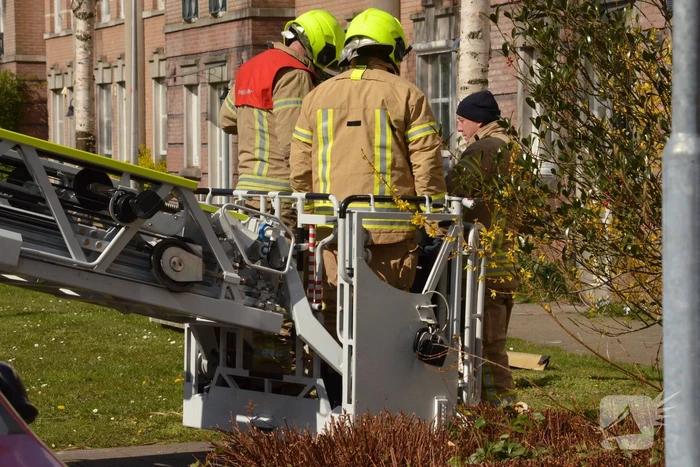 Dakplaten laten los door harde windstoten