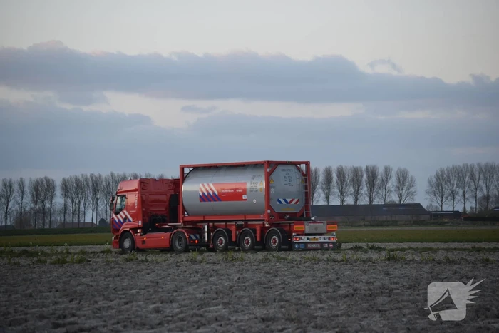 Flinke rookontwikkeling bij brand in composthoop