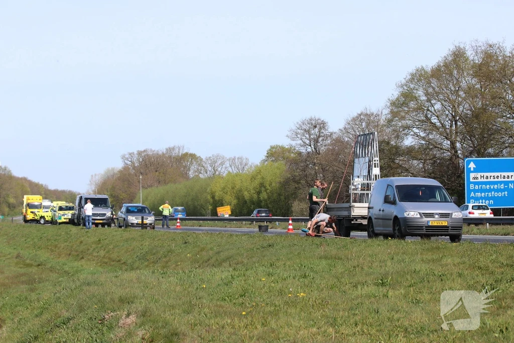 A30 112 meldingen Lunteren 