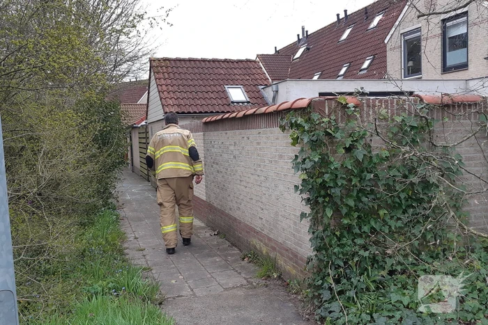 Man gewond bij brand in woning