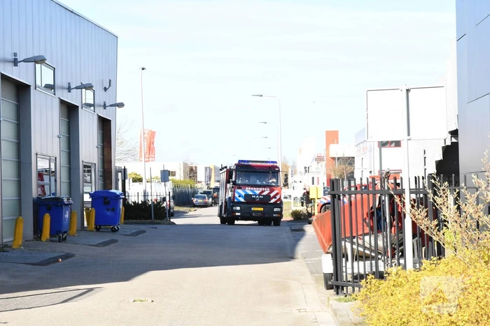 Buitenbrand op Industrieterrein Kickersbloem