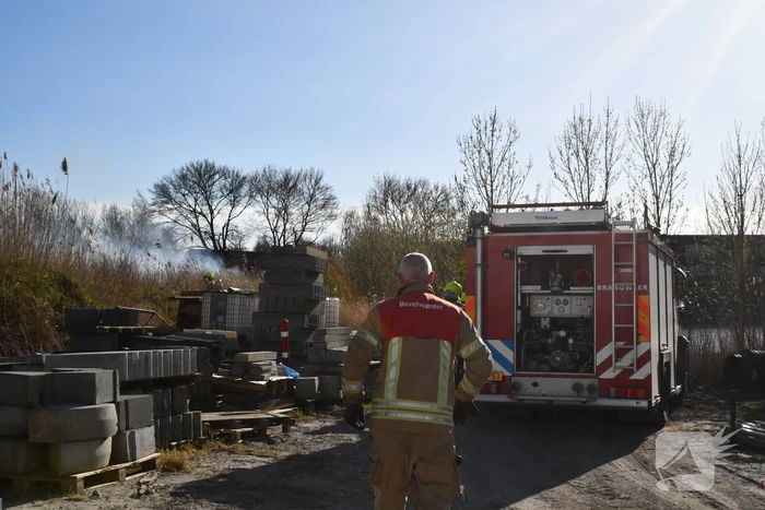 Buitenbrand op Industrieterrein Kickersbloem