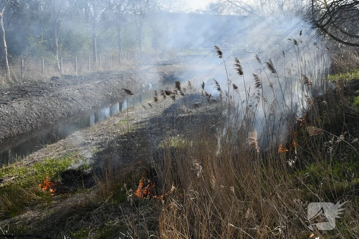 Buitenbrand op Industrieterrein Kickersbloem