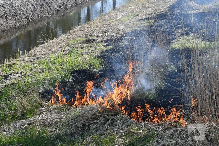 Buitenbrand op Industrieterrein Kickersbloem