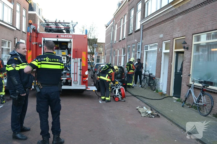Hanglamp veroorzaakt brand in woning