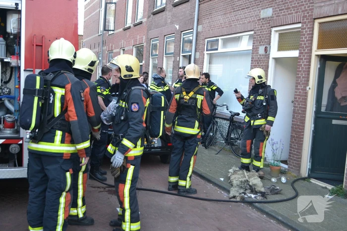 Hanglamp veroorzaakt brand in woning