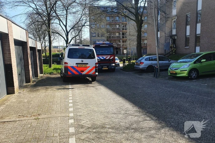 Gaslucht waargenomen in flat