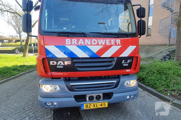 Gaslucht waargenomen in flat