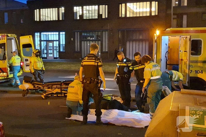 Twee gewonden na valpartij met scooter