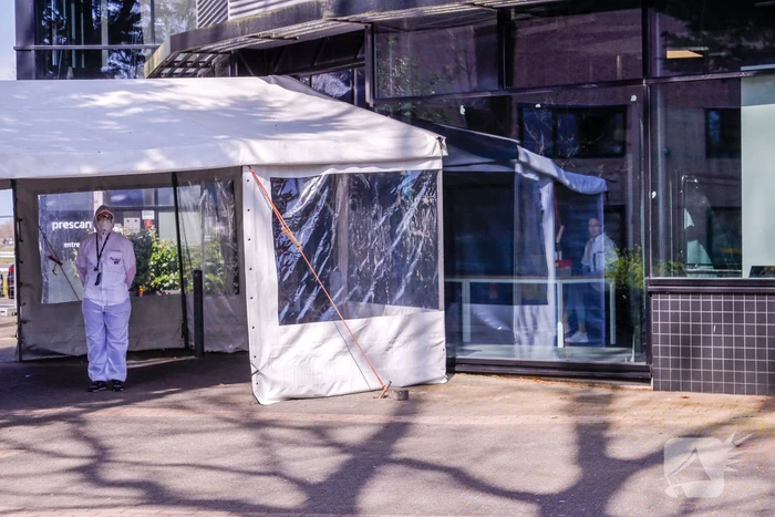 Covid-19 controlepunt geopend op bedrijventerrein Noordschil