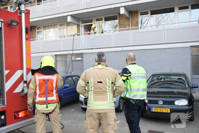 Gewonde bij brand in appartement