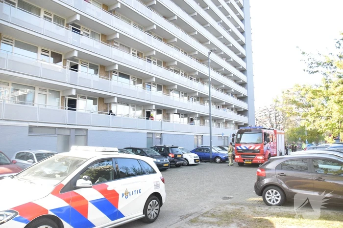 Gewonde bij brand in appartement