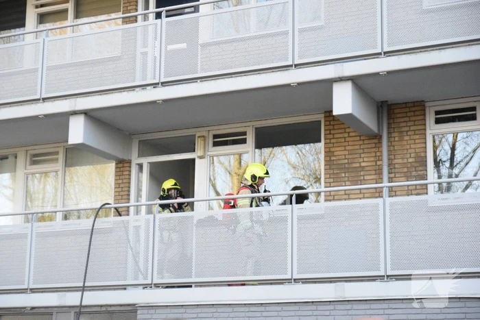 Gewonde bij brand in appartement