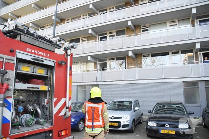 Gewonde bij brand in appartement