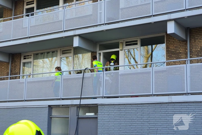 Gewonde bij brand in appartement