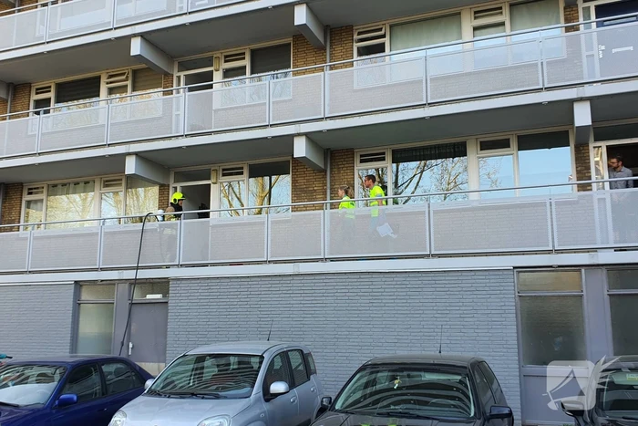 Gewonde bij brand in appartement