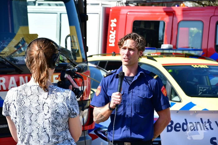 Eerbetoon aan zorgpersoneel