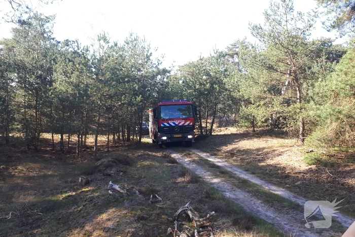 Stuk heidebrand snel onder controle