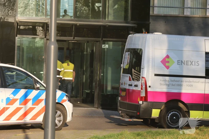 Flinke inzet vanwege waterschade in flatwoning
