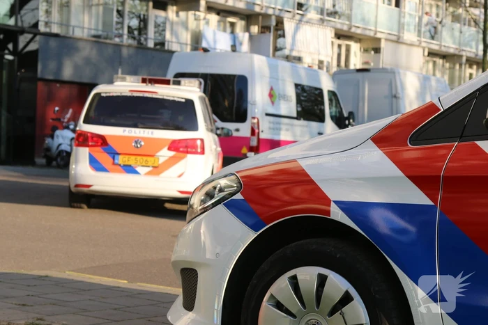 Flinke inzet vanwege waterschade in flatwoning