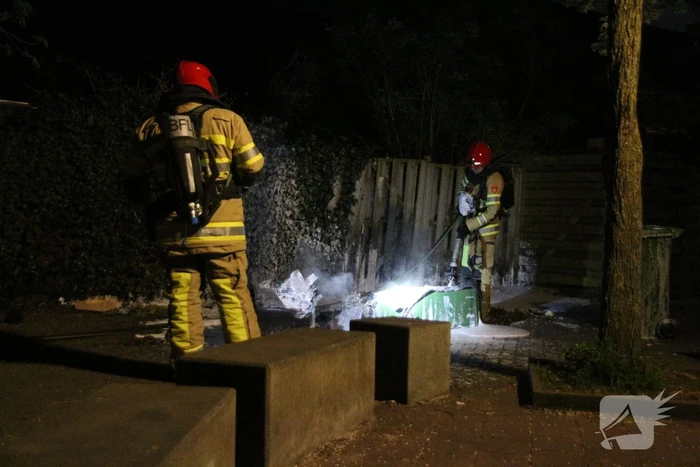 Meerdere kliko's gesmolten door brand