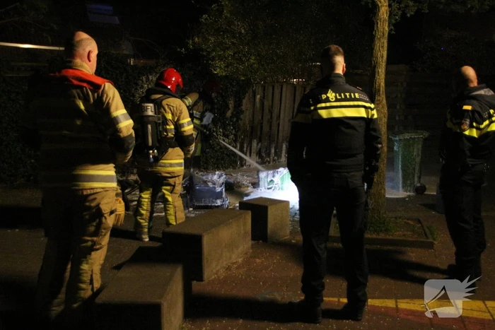 Meerdere kliko's gesmolten door brand
