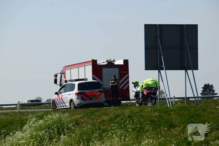 Auto te water geraakt, bestuurder overleden