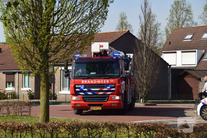 Brand in vrijstaande woning