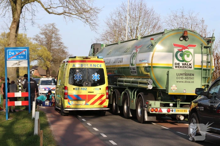Fietsster ernstig gewond na ongeval