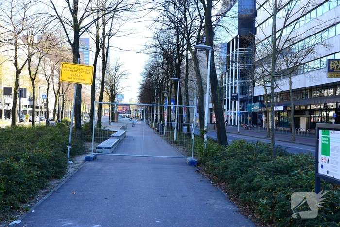 Stil Rotterdam door corona maatregelen