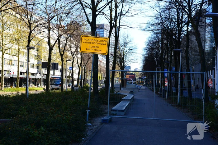 Stil Rotterdam door corona maatregelen