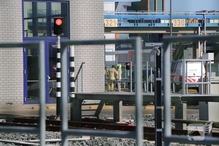 Brand bij RET remise