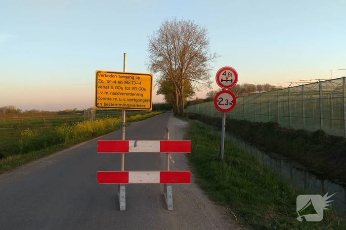 Gemeente plaatst waarschuwingsborden voor afsluiten dijken