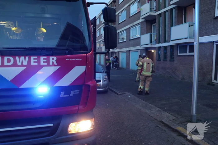 Pannetje olie op het vuur veroorzaakt brand