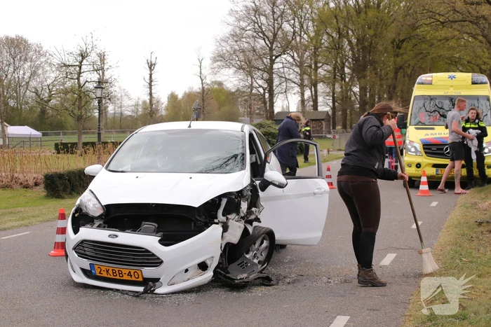 Automobilist botst tegen boom