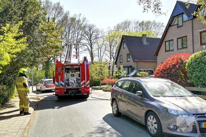 Containerbrand slaat over naar dak