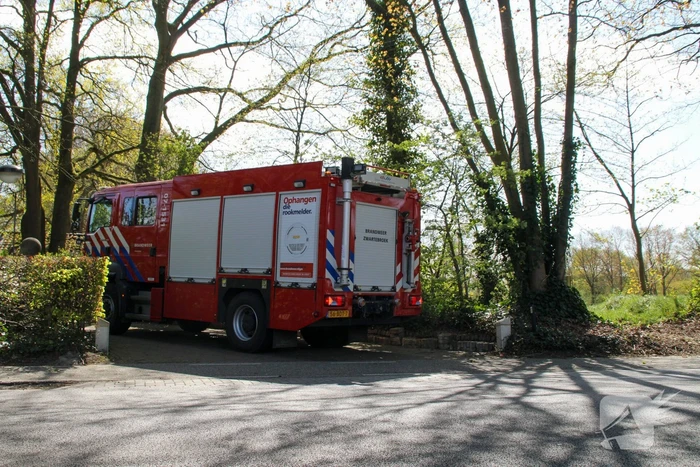 Brand in woning