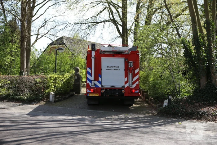Brand in woning