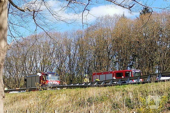 Gewonden bij aanrijding op snelweg