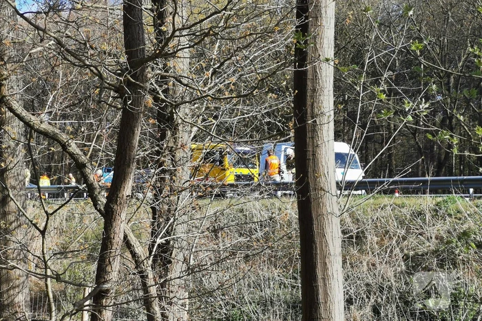Gewonden bij aanrijding op snelweg