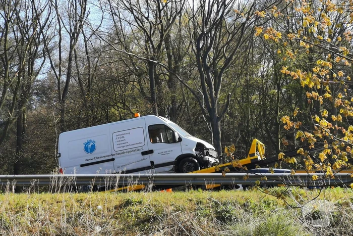 Gewonden bij aanrijding op snelweg