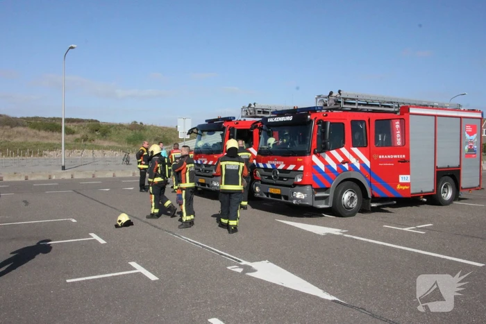 Flinke inzet bij duinbrand