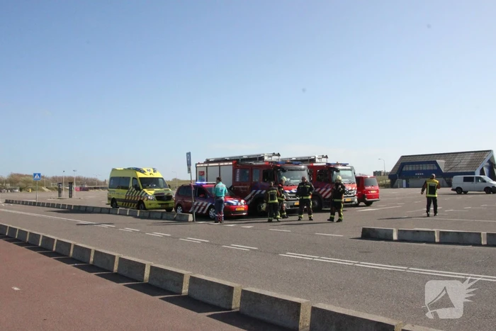 Flinke inzet bij duinbrand