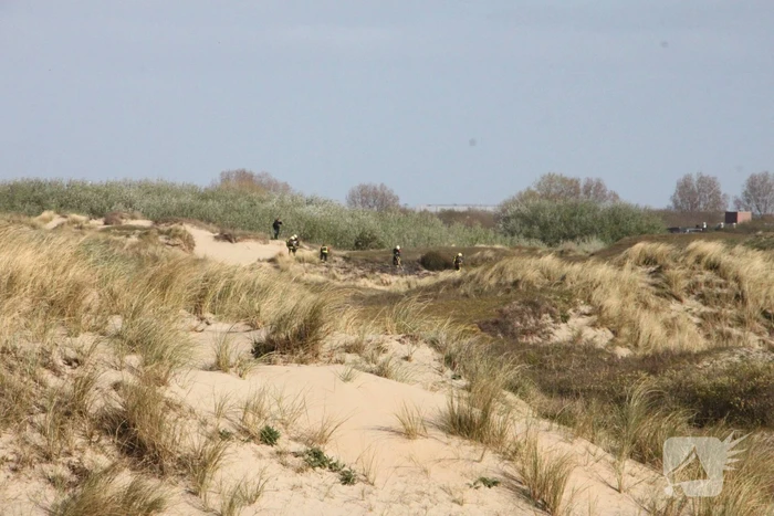 Flinke inzet bij duinbrand