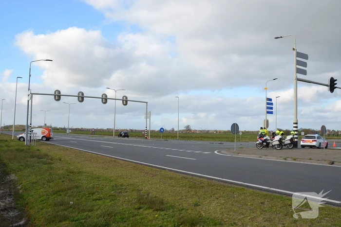 Flinke schade na ongeval op kruising