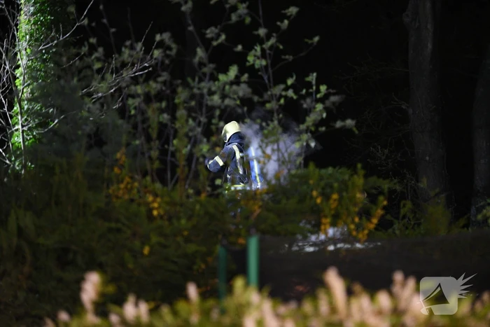Flinke rookontwikkeling bij schoorsteenbrand op vakantiepark