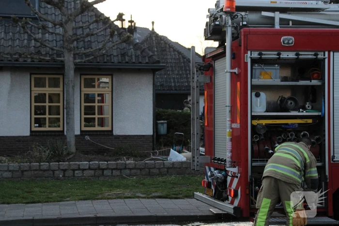 Flinke rookontwikkeling bij woningbrand