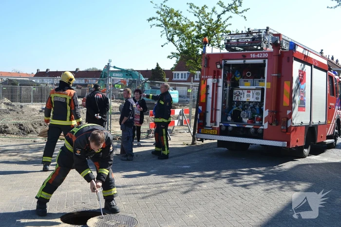 Gaslucht tijdens graafwerkzaamheden