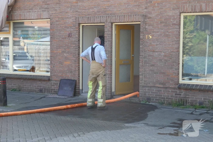 Kruipruimtes acht woningen volgelopen met water