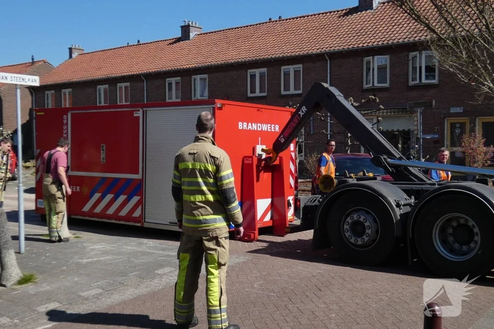 Kruipruimtes acht woningen volgelopen met water